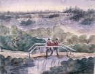 James C Clarke 1854 Ambush capture of deserters at Bryants Bridge near St Andrews - LAC C-043156.jpg